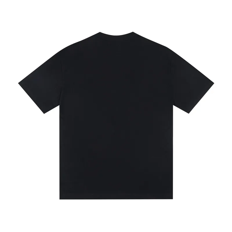 D309# DENIM TEARS Kapok classic pure cotton loose unisex white short-sleeved T-shirt 14 p110 S-XL black, white